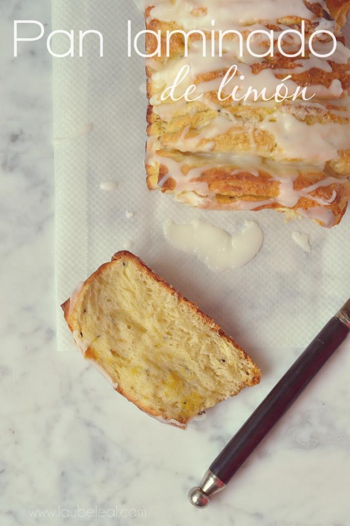 Pull-apart lemon and cardamomo bread