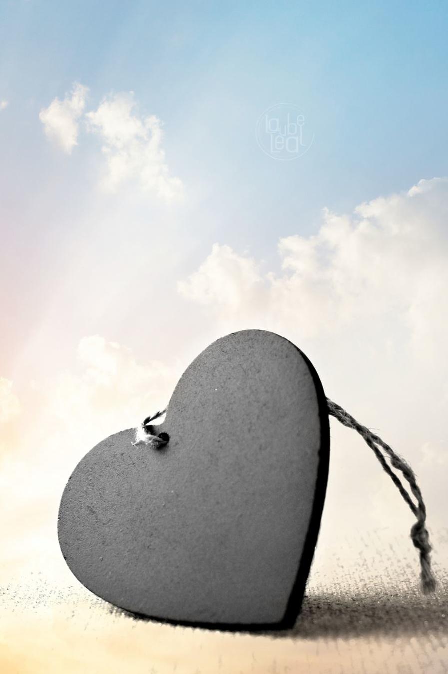 Un corazón en las nubes