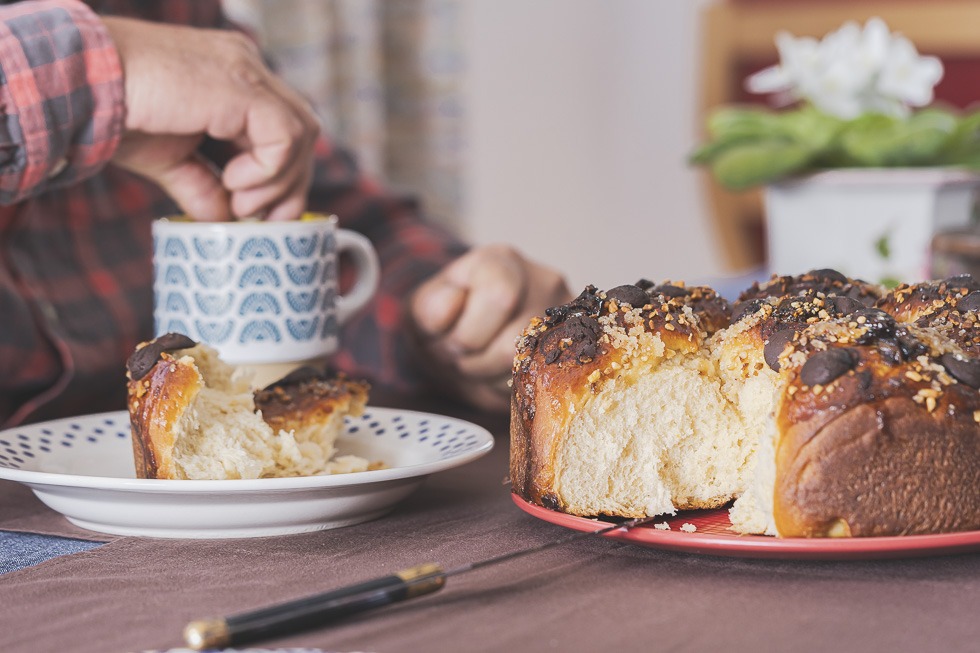 Roscón de Reyes de toda la vida
